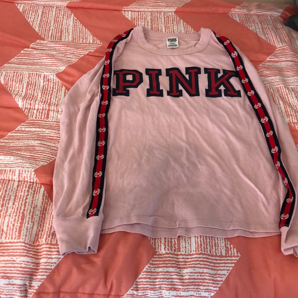 Pink long sleeve tee